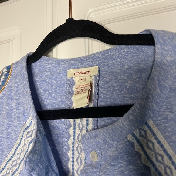 Sundance Beaded Henley - Picture 5 of 9